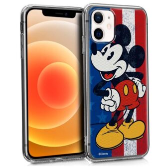 Carcasa IPhone 12 Mini Licencia Disney Mickey
